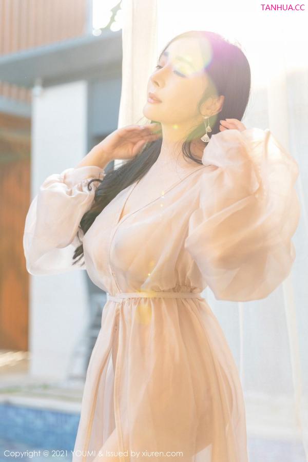 允薾  [YOUMI]高清写真图 2021.04.19 VOL.631 允薾第34张图片